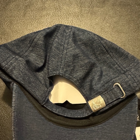 NWT Karl Lagerfeld Dark Blue Denim Hat